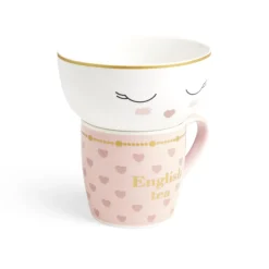 Gifi Mug 35,5cl avec bol Madame 52cl