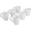 Gifi Mug conique blanc x6
