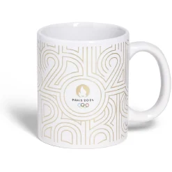 Gifi Mug céramique blanc JO Paris 2024 30cL