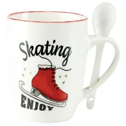 Gifi Mug de Noël en céramique avec préparation chocolat