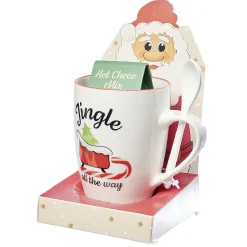 Gifi Mug de Noël en céramique avec préparation chocolat