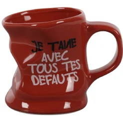 Gifi Mug déformé avec message humoristique en céramique
