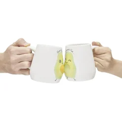Gifi Mug duo avocat x2 Jamais l'un sans l'autre