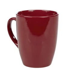Gifi Mug en faïence 31 cl uni rouge brillant