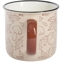 Gifi Mug en faïence thème automne 320ml