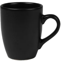 Gifi Mug en faïence uni noir