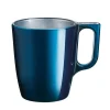 Gifi Mug en verre trempé Luminarc flashy bleu pétrôle 50 cl