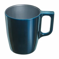 Gifi Mug en verre trempé Luminarc flashy bleu pétrôle 50 cl