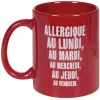 Gifi Mug flemme 2 modèles
