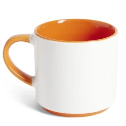 Gifi Mug grès bicolore 450mL Ø8,5xH8cm