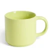 Gifi Mug grès jaune 500mL Ø9xH8cm