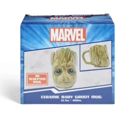 Gifi Mug Marvel Groot bébé 3D marron 400ml