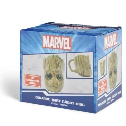 Gifi Mug Marvel Groot bébé 3D marron 400ml