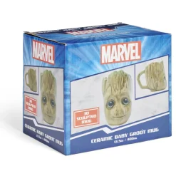 Gifi Mug Marvel Groot bébé 3D marron 400ml