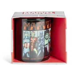 Gifi Mug Marvel personnages emblématiques noir et rouge 315ml