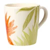 Gifi Mug motif feuilles tropicales 40 cl