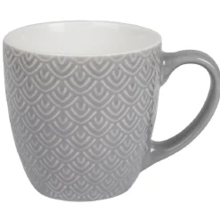 Gifi Mug motifs gris blanc