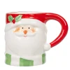 Gifi Mug père Noël rouge et blanc