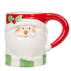 Gifi Mug père Noël rouge et blanc