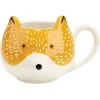 Gifi Mug renard orange blanc noir