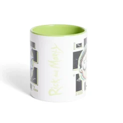Gifi Mug Rick et Morty blanc et vert clair 315ml
