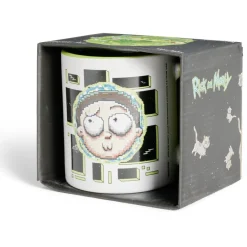 Gifi Mug Rick et Morty blanc et vert clair 315ml