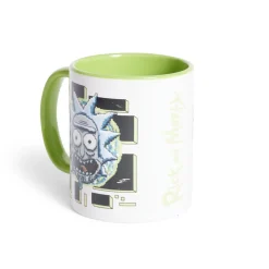 Gifi Mug Rick et Morty blanc et vert clair 315ml