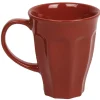 Gifi Mug rouge cotelé