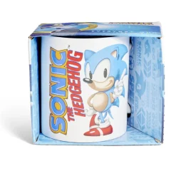 Gifi Mug Sonic blanc et bleu 315ml