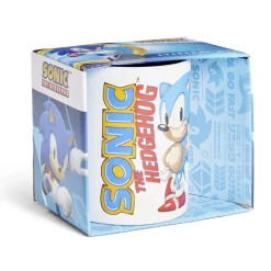 Gifi Mug Sonic blanc et bleu 315ml