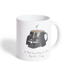 Gifi Mug Star Wars Dark Vador blanc et noir 315ml