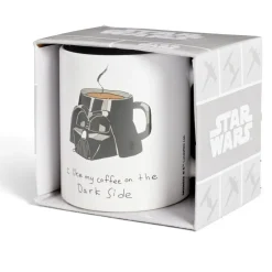 Gifi Mug Star Wars Dark Vador blanc et noir 315ml