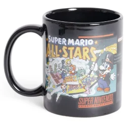 Gifi Mug Super Mario Super Nintendo All Stars vintage noir et rouge 315ml