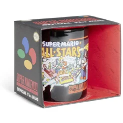 Gifi Mug Super Mario Super Nintendo All Stars vintage noir et rouge 315ml