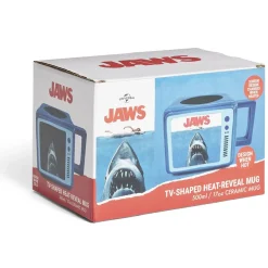 Gifi Mug thermoréactif requin Les dents de la mer forme TV bleu 500ml