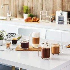 Gifi Mug transparent en verre trempé droit Luminarc 32 cl