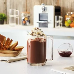 Gifi Mug transparent en verre trempé droit Luminarc 32 cl