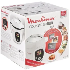 Gifi Multicuiseur Cookéo + Moulinex 150 recettes best of blanc