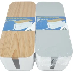 Gifi Accessoires Électriques^Multiprise 4 prises avec boîte de rangement