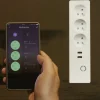 Gifi Accessoires Électriques^Multiprise connectée Wifi 3x16A + 2xUSB