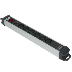 Gifi Accessoires Électriques^Multiprise parafoudre 6 prises et 2 usb noir