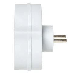 Gifi Accessoires Électriques^Multiprise triangulaire blanche 3 prises
