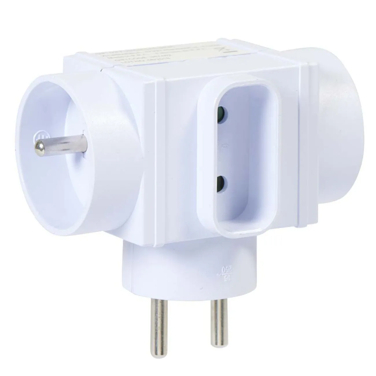 Gifi Accessoires Électriques^Multiprise triplite blanche