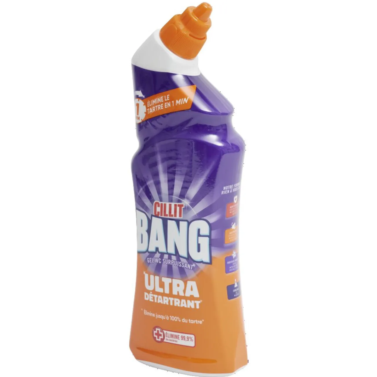 Gifi Nettoyage Et Entretien|Nettoyant gel WC Cillit Bang surpuissant 750ml