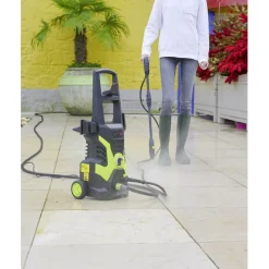 Gifi Nettoyage Et Entretien|Nettoyeur haute pression 110D Max'Util vert 8 accessoires