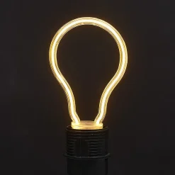 Gifi Ampoule^Néon forme ampoule 360 lms blanc chaud grand modèle