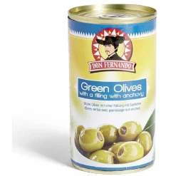 Gifi Olives vertes aux anchois 350gr