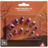 Gifi Beauté^Ongle plastique multicolore adulte x12