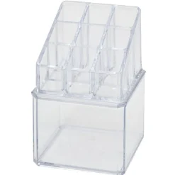 Gifi Beauté^Organisateur à maquillage 2 niveaux transparent