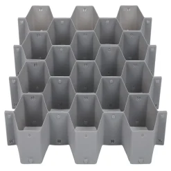 Gifi Rangement|Organisateur de tiroir alvéoles clips 18 à 28 compartiments